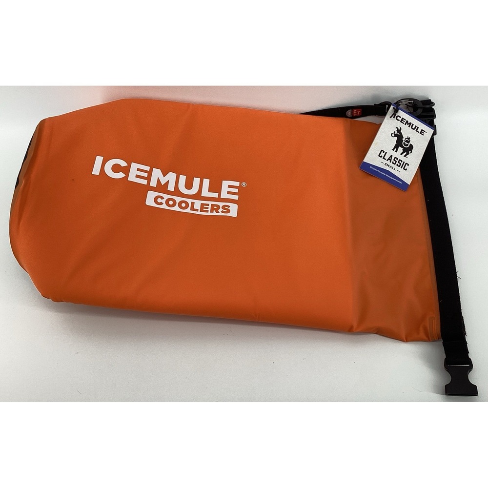 The ICEMULE Classic 10L Waterproof Backpack Cooler -  Peach
